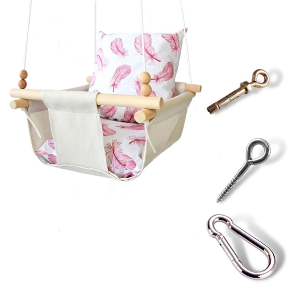 Дитяча гойдалка Infancy Легка пір'їнка Молочий (10142279)