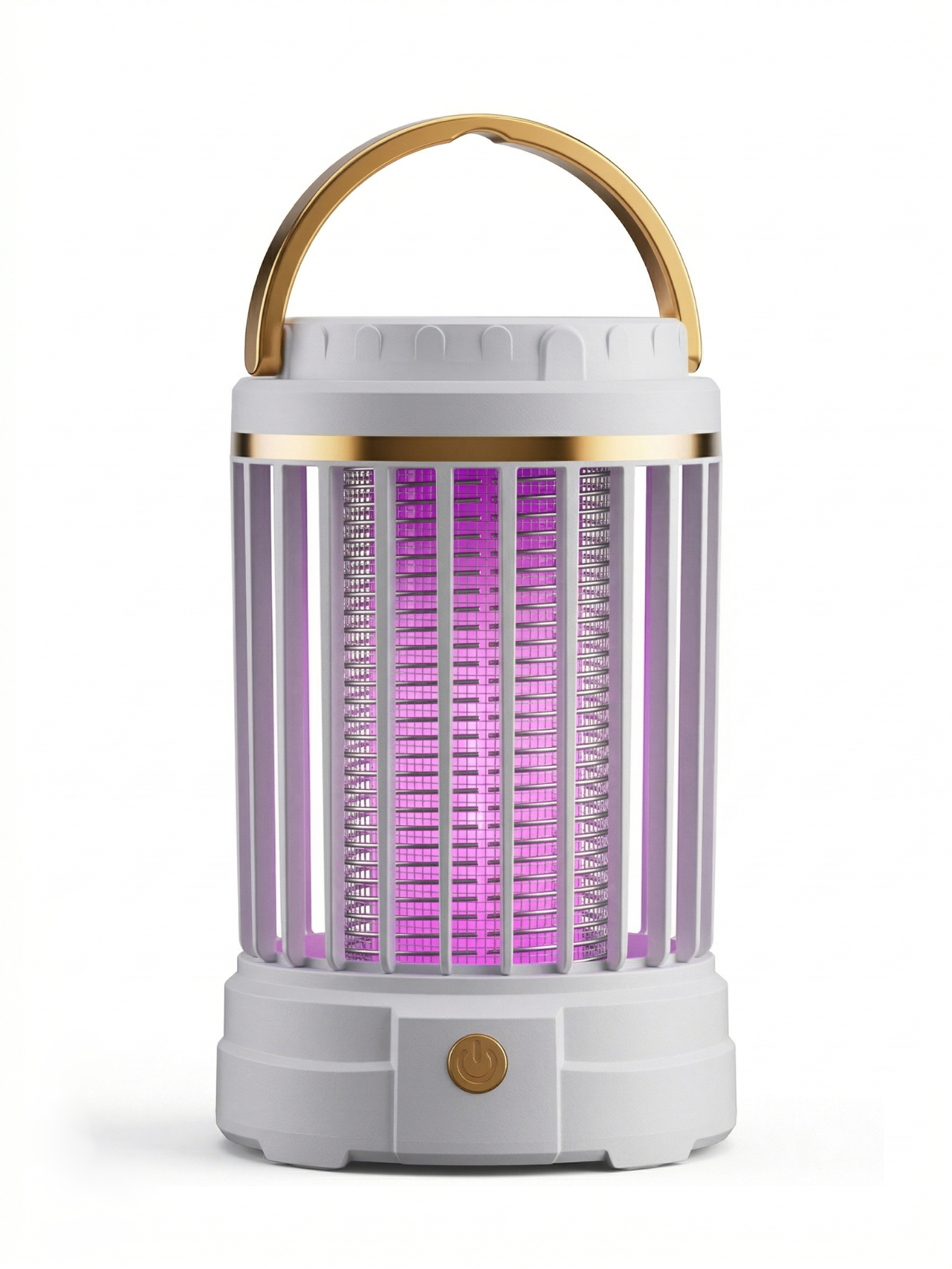 Истребитель насекомых и комаров Camping Mosquito Lamp ловушка-ночник 14х8,5 см с питанием от USB Белый (30449877)