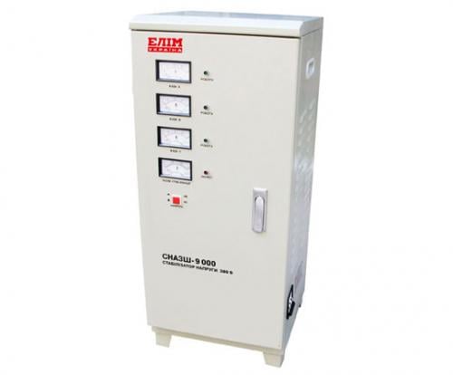 Стабилизатор напряжения СНА3Ш-9000 трехфазный 380 В стационарный