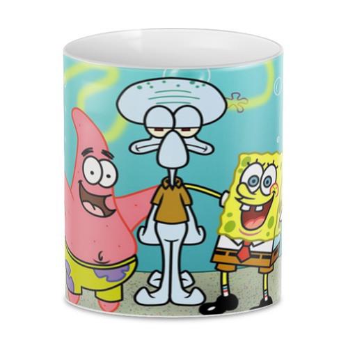 Чашка SpongeBob Друзья: губка боб патрик сквидвард - фото 3