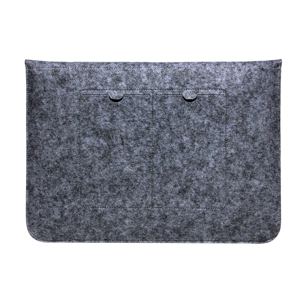 Чохол-конверт для ноутбуку із войлоку STR Felt Sleeve для MacBook 13" Black (ts000072500000021963) - фото 6