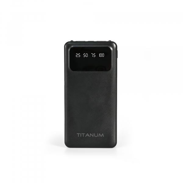 Павербанк TITANUM 10000 mAh Black (OL21)