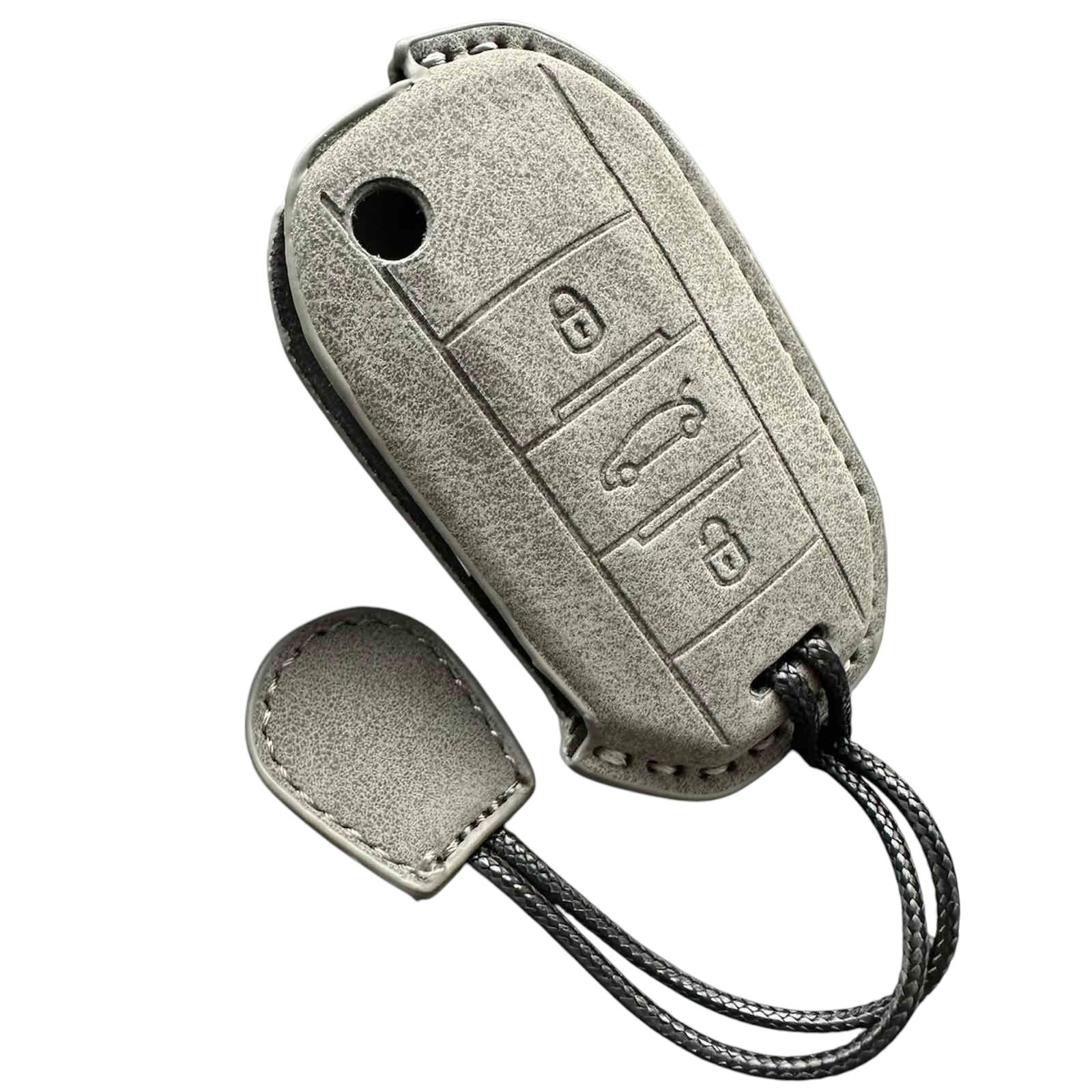 Чехол кожаный для ключа Peugeot/Citroen (pe3mfa) Чехол кожаный для ключа Peugeot/Citroen (pe3mfa)