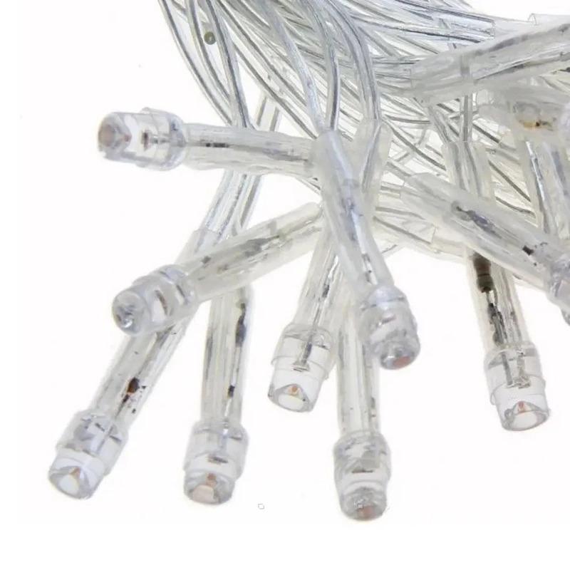 Гирлянда Штора 240LED прозрачный шнур 2,5х1,5 м (234564324_270)