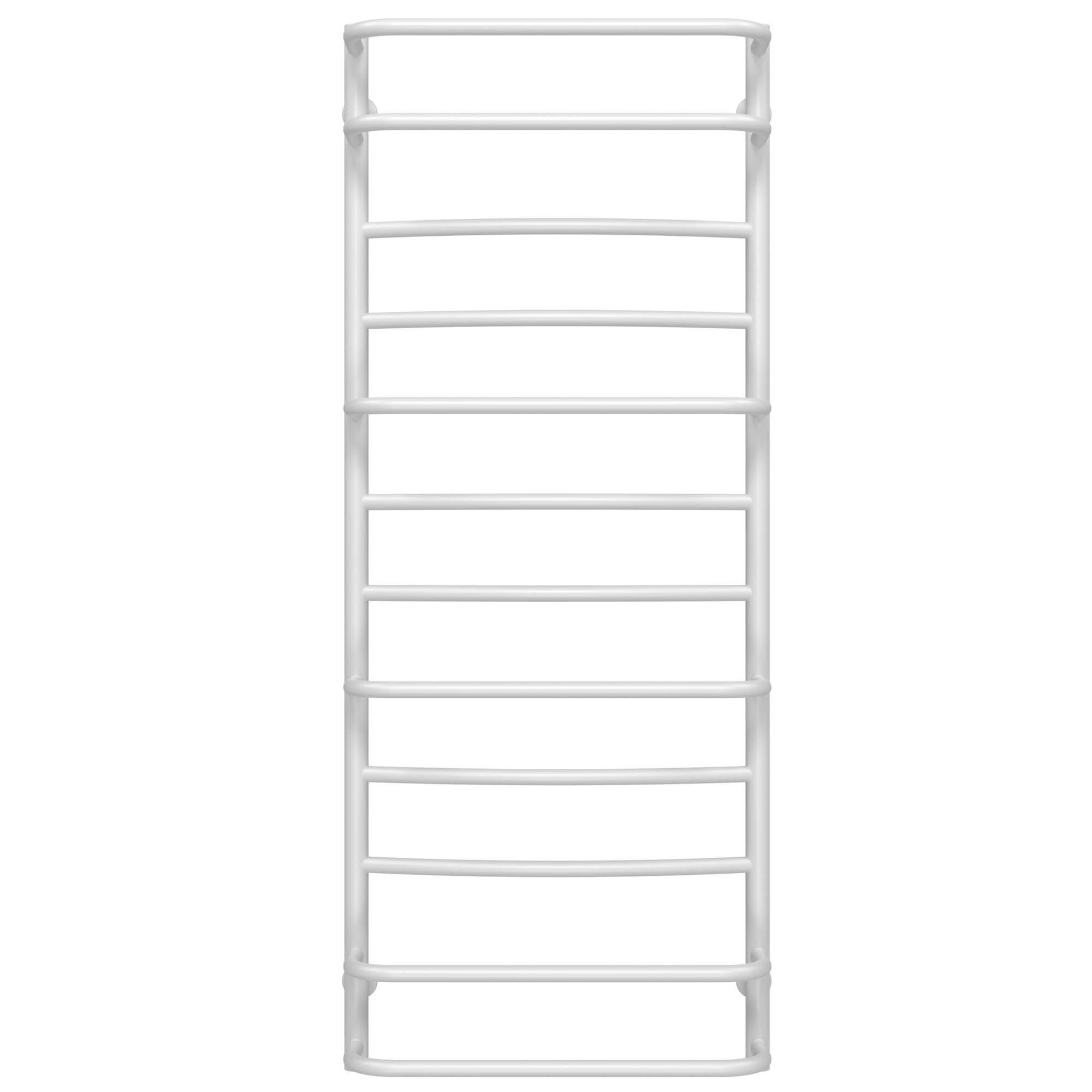 Полотенцесушитель водяной Deffi Аквамикс П12 боковое правое подключение нержавеющая сталь 500х1300 мм Белый (C.AM.130.50.12.W.C)