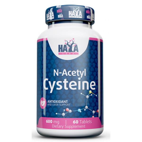 N-ацетил-L цистеин Haya Labs N-Acetyl L-Cysteine ​​60 Tabs