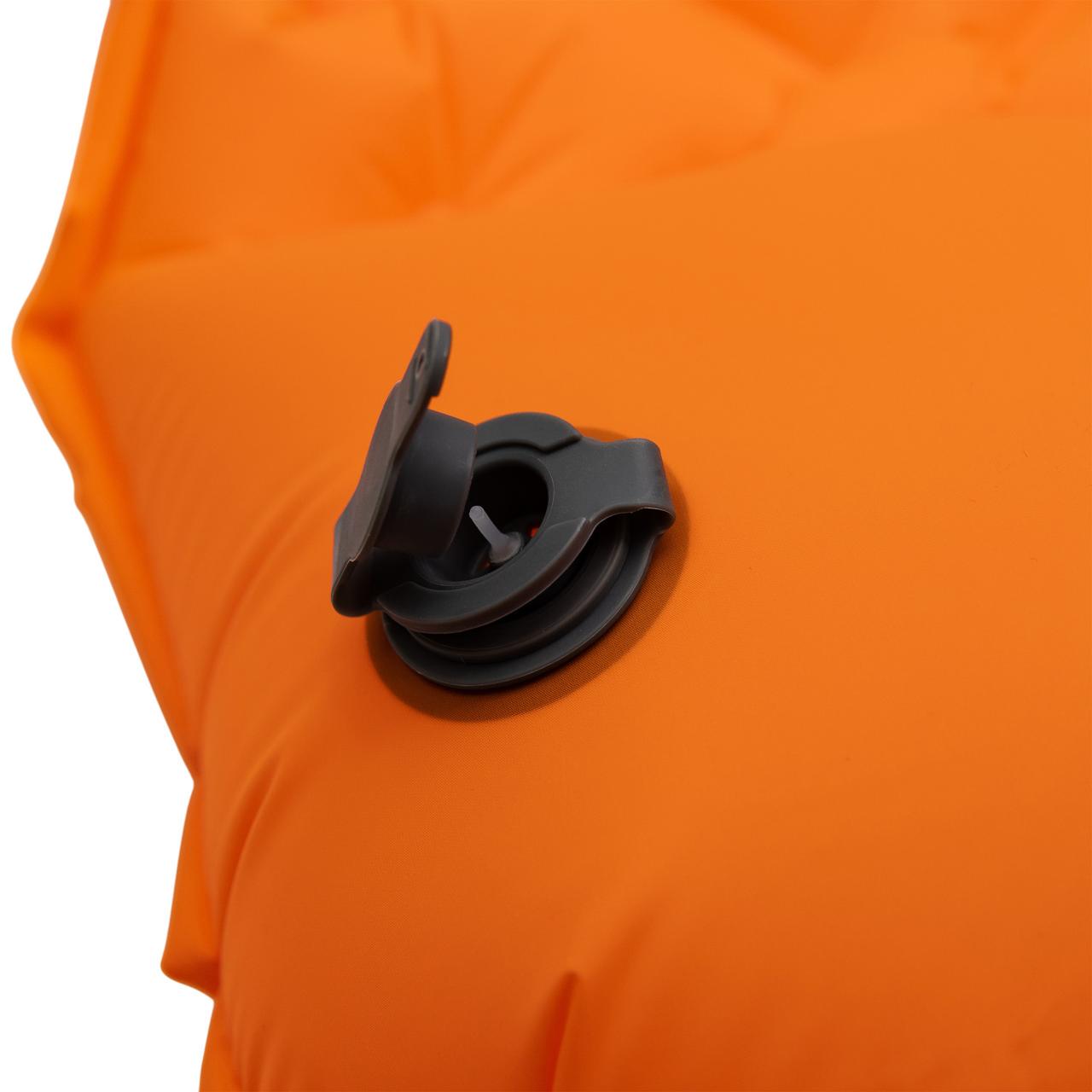 Килимок для намету надувний похідний 190х55х3 см Помаранчевий (7186) - фото 6 Килимок для намету надувний похідний 190х55х3 см Помаранчевий (7186) - фото 6