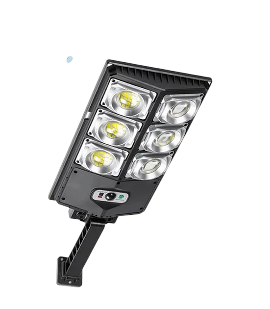 Фонарь уличный W789A-3 с солнечной панелью и датчиком движения 400W (8231)