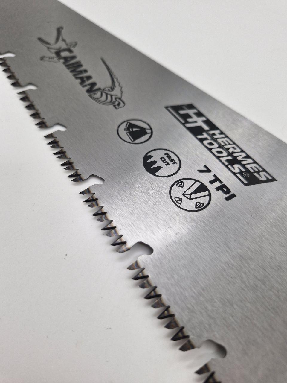 Ножовка по дереву HT HERMES TOOLS Caiman 500 мм (26-005) - фото 5 Ножовка по дереву HT HERMES TOOLS Caiman 500 мм (26-005) - фото 5