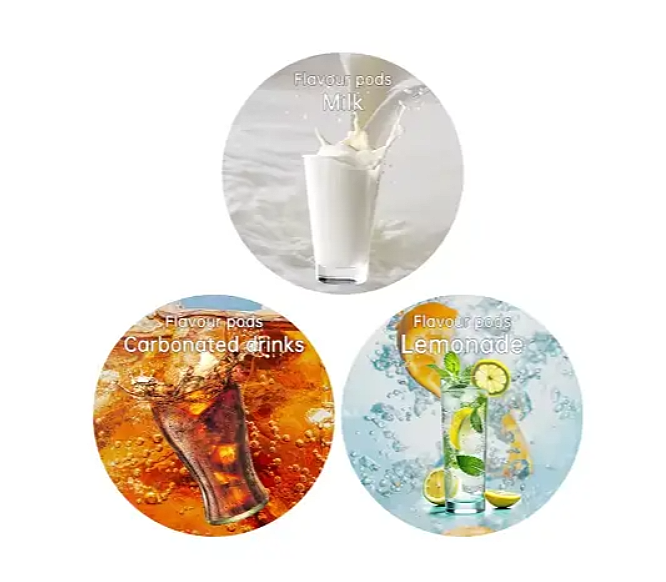 Картриджі-ароматизатори для спортивної пляшки смак Спрайт/Газованка/Молоко (2523532657)