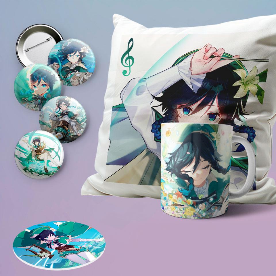 Подарочный набор бокс Venti Венти Genshin Impact (387) Подарочный набор бокс Venti Венти Genshin Impact (387)