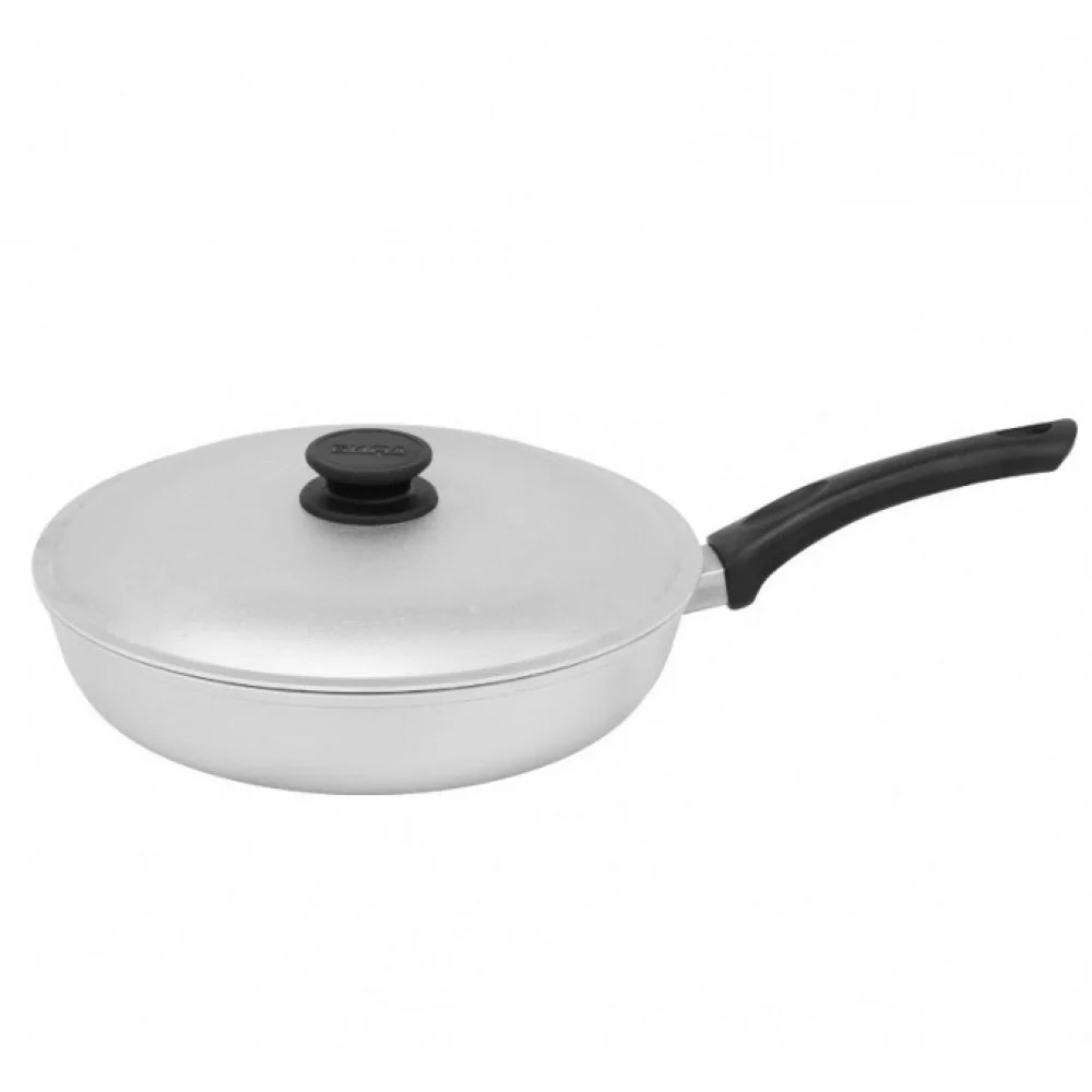 Сковорода алюминиевая с ровным дном Биол 26 см (А263) - фото 3 Сковорода алюминиевая с ровным дном Биол 26 см (А263) - фото 3