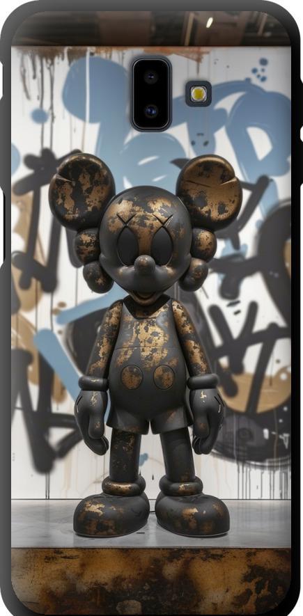Чехол на Samsung Galaxy J6 Plus 2018 Bronze kaws v2 (6098b-1586-42517)