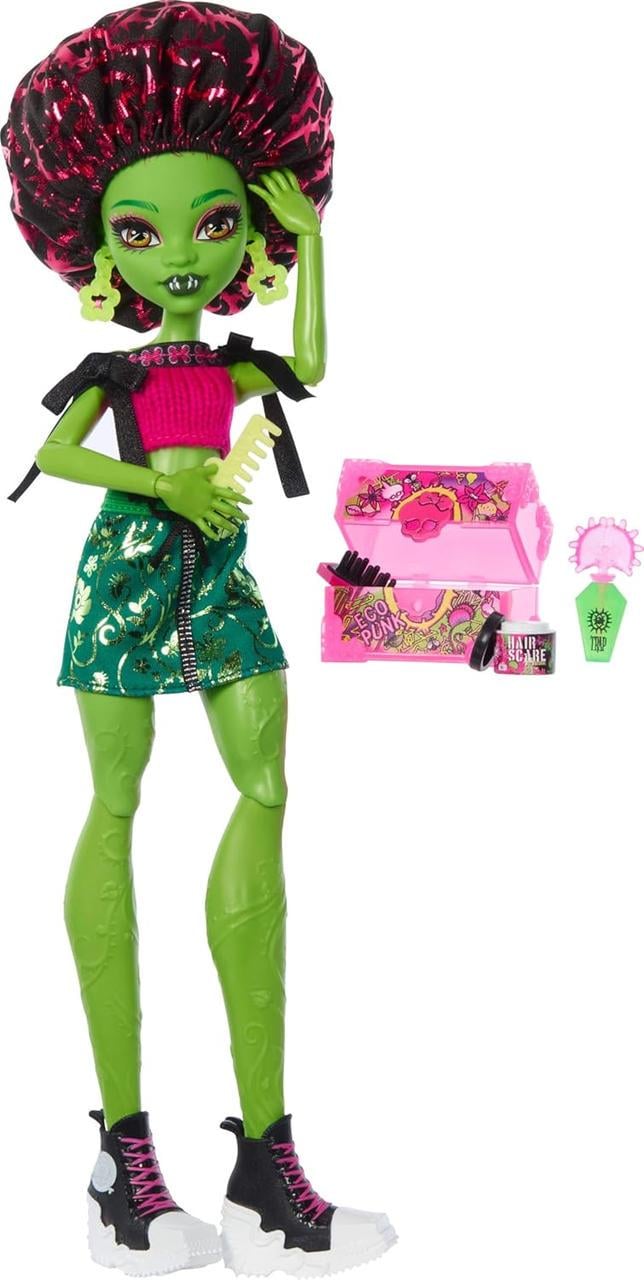 Кукла Monster High Self-Scare Secrets Venus McFlytrap Монстер Хай Венера МакФлайтрап (JHK45)