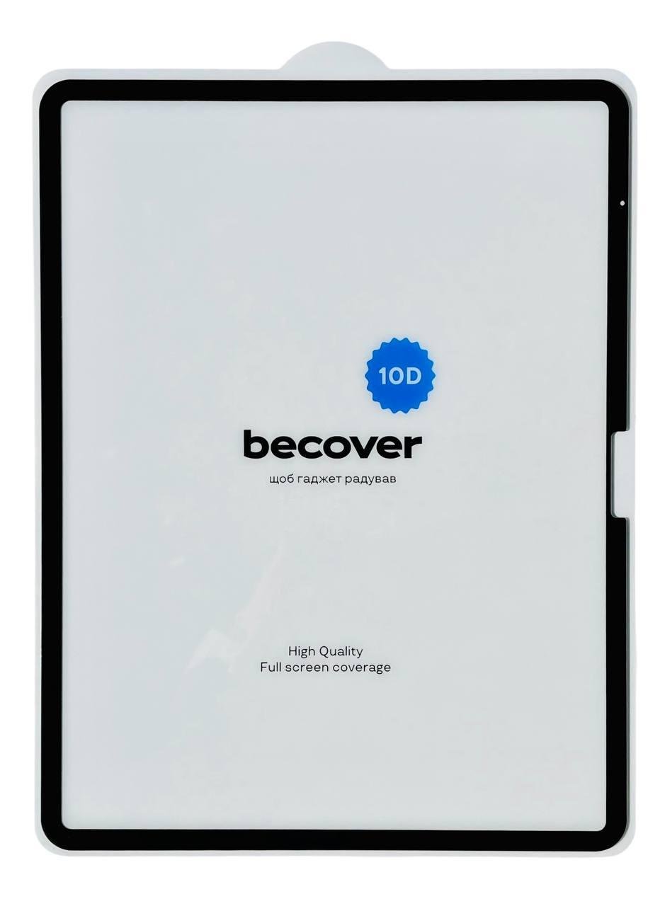 Защитное стекло BeCover 10D для планшета Apple iPad Air 13" 2024 A2898/A2899/A2900 Black (2385257244) - фото 2