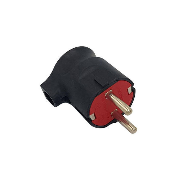 Электровилка боковая с заземлением штепсельная Neomax NX1104