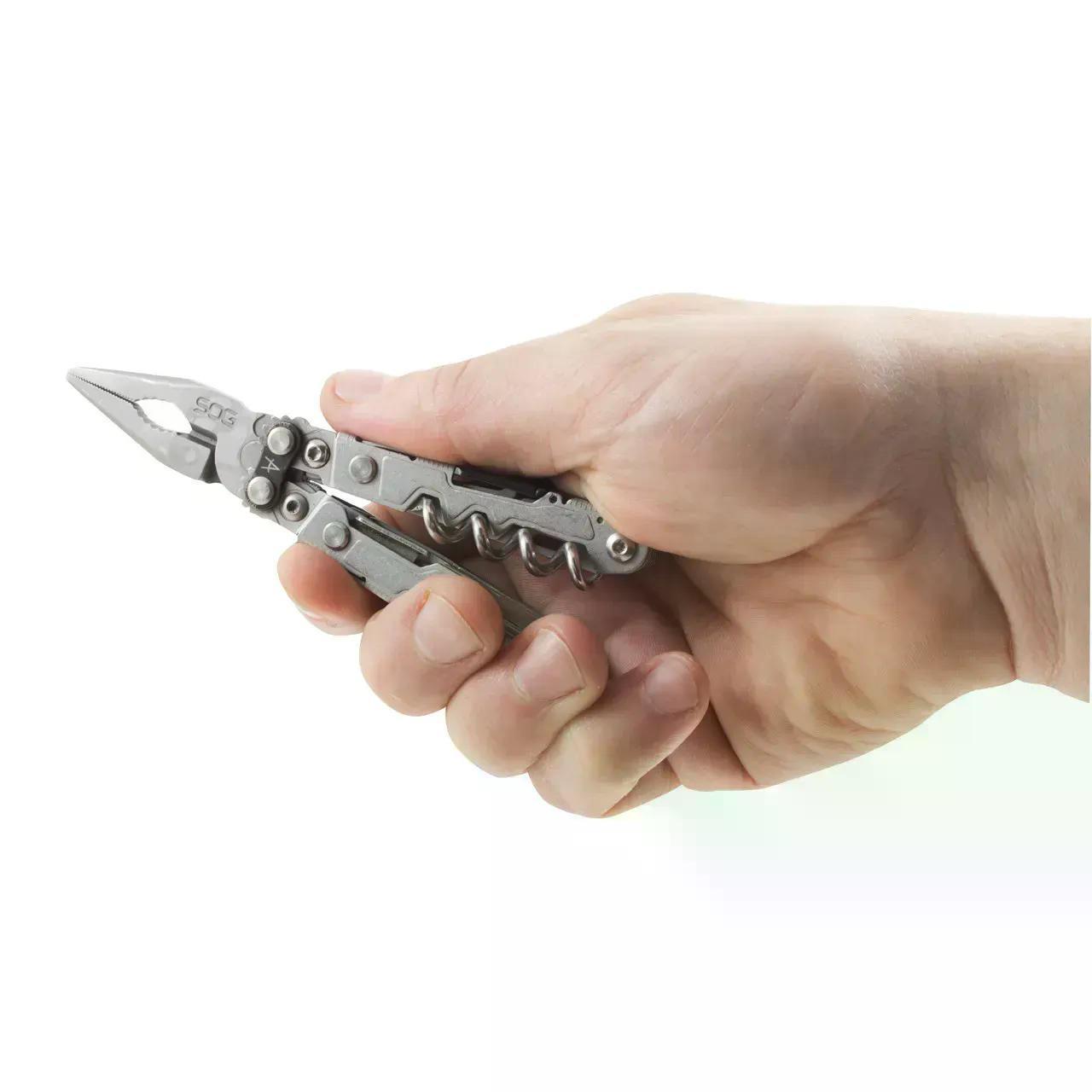 Мультитул SOG PowerLitre Сірий (SOG PL1001-CP) - фото 3 Мультитул SOG PowerLitre Сірий (SOG PL1001-CP) - фото 3