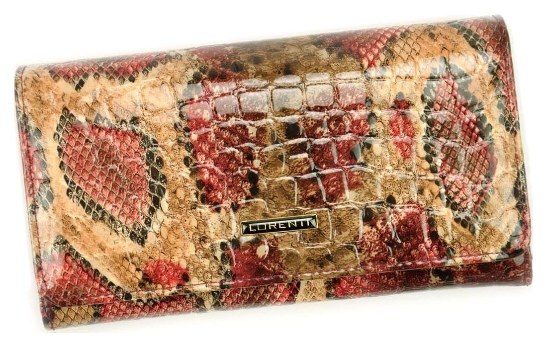 Кошелек женский кожаный LORENTI 1077-DR-6956 Красный