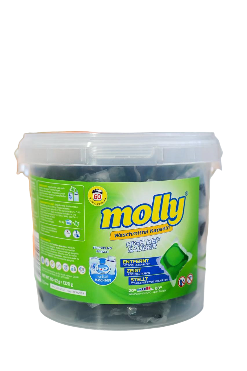 Капсулы для стирки Molly 60 шт. (34455)