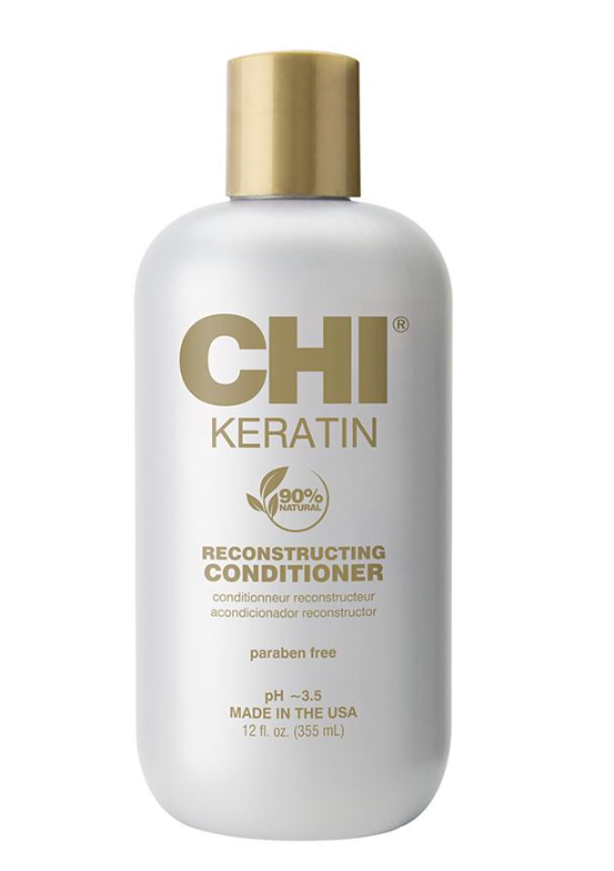 Кондиционер восстановительный с кератином для волос CHI Keratin Conditioner 355 мл (33407) Кондиционер восстановительный с кератином для волос CHI Keratin Conditioner 355 мл (33407)