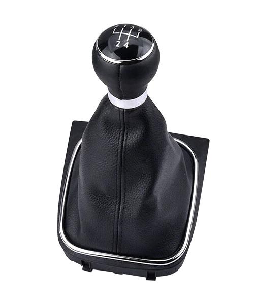 Ручка КПП с чехлом кулисы 5 ступеней Volkswagen Golf 5/6/Jetta Черный (р9) Ручка КПП с чехлом кулисы 5 ступеней Volkswagen Golf 5/6/Jetta Черный (р9)