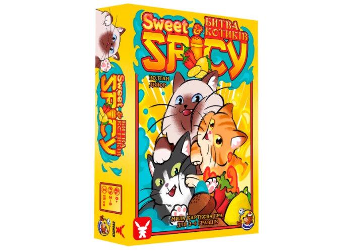 Настольная игра Geekach Games Sweet & Spicy. Битва котиков украинская версия (2782)