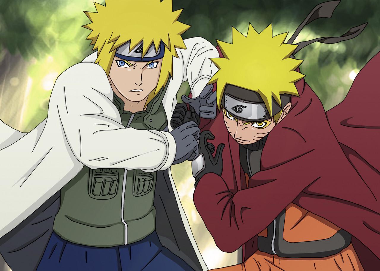 Картина GeekLand Naruto отец Наруто