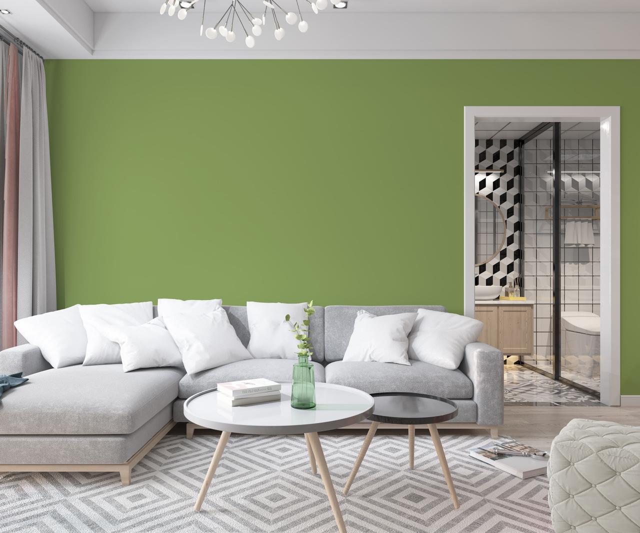 Фарба інтер'єрна латексна Skyline 5 л 3030-G40Y Оливковий (2487185970) - фото 3