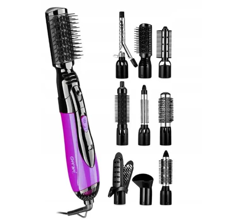 Мультистайлер для волос Gemei GM-4835 10в1 Фиолетовый (22624311) Мультистайлер для волос Gemei GM-4835 10в1 Фиолетовый (22624311)