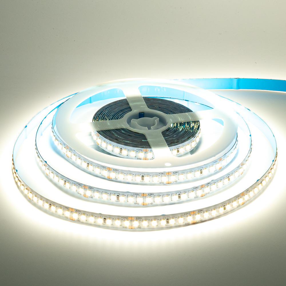 Светодиодная линейка AVT 13W/м 840CW2835-24V 24V SMD2835 168LED/м IP20 5 м Белый холодный (1019668)