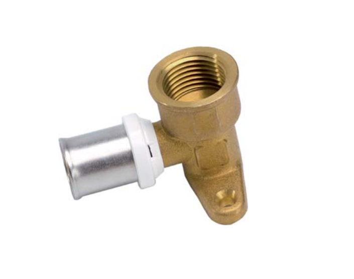 Колено монтажное IVR PRESS ВР 16-1/2" с гильзой