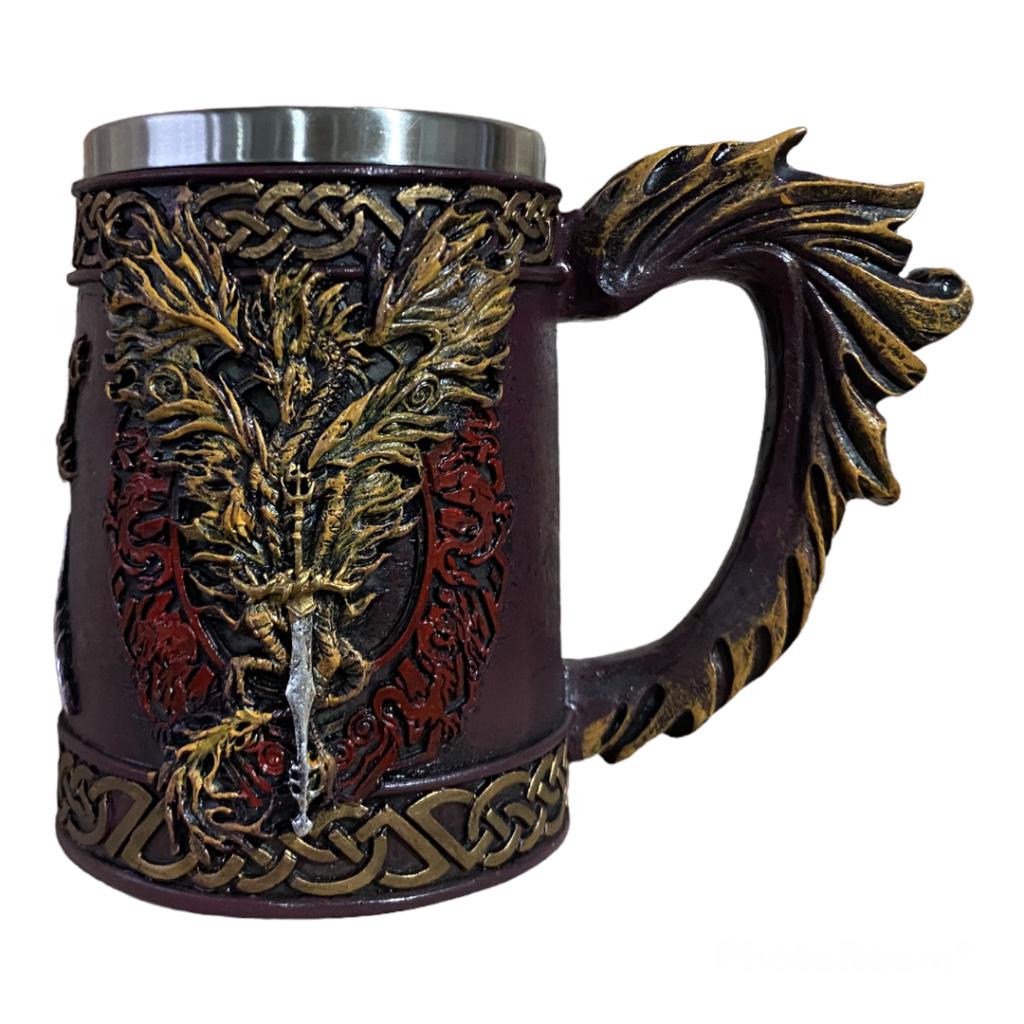 Кухоль 3D Фенікс 550 мл Червоний (9214417)