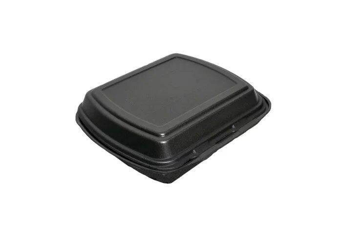 Ланч-бокс HP-3 з пінополістиролу 240х210х70 125 шт. ящик Чорний