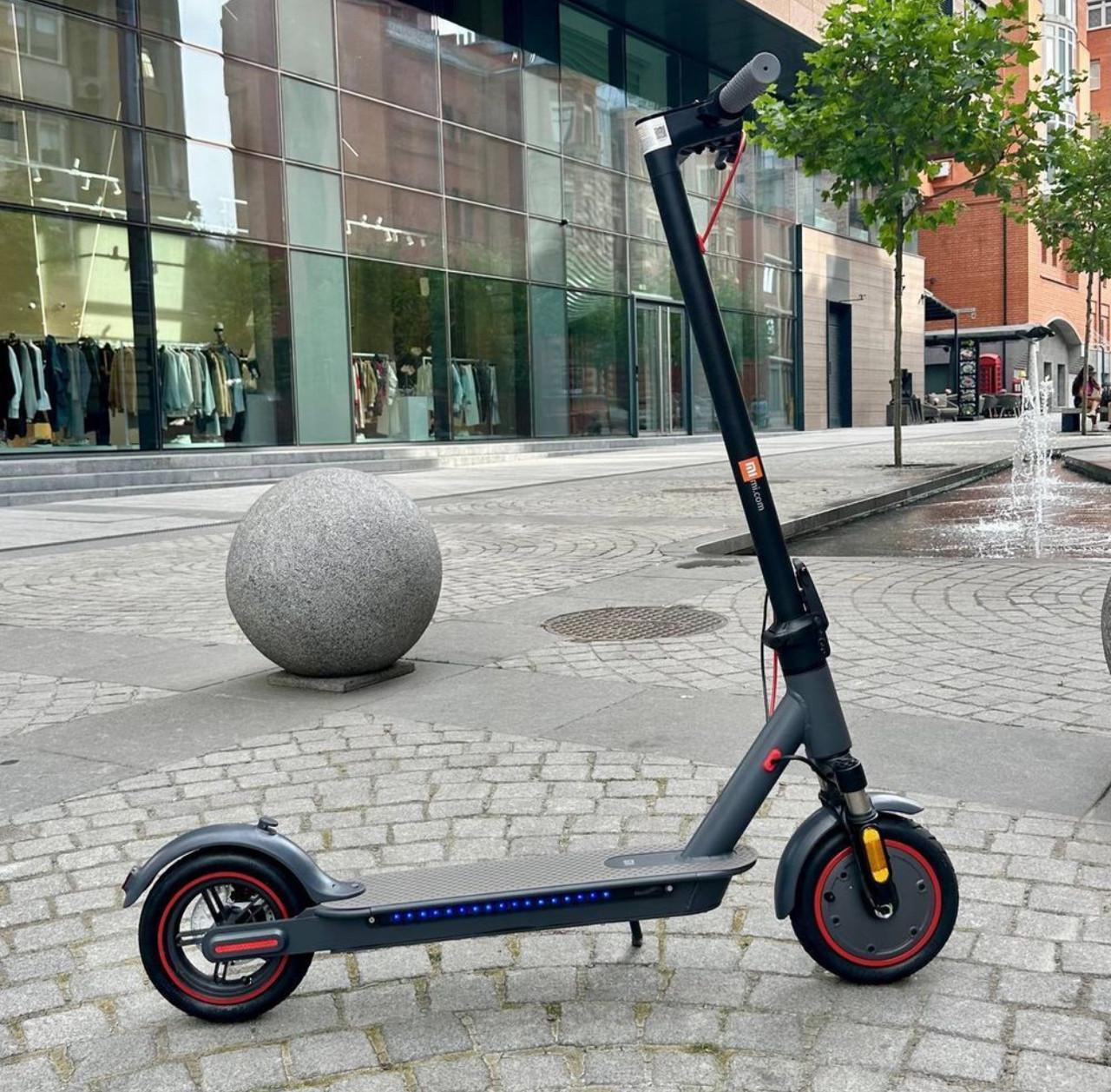 Электросамокат Mi Electric Scooter PRO 4 с передним амортизатором 13 Аг Серый (2694812408)
