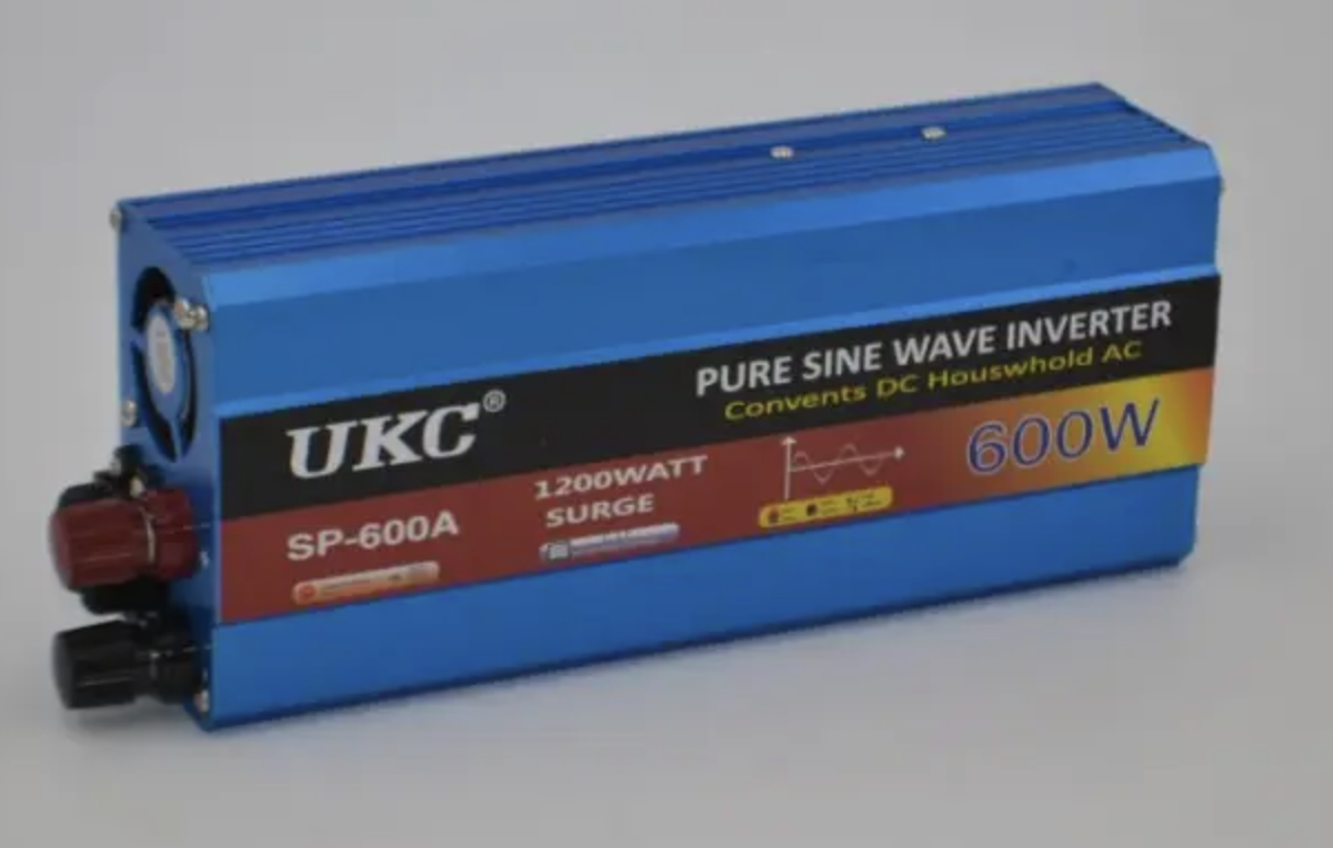 Инвертор преобразователь напряжения UKC чистая синусоида AC/DC sine 600 Вт 12V до 1200 Вт 220 Вт (sp542136) - фото 2 Инвертор преобразователь напряжения UKC чистая синусоида AC/DC sine 600 Вт 12V до 1200 Вт 220 Вт (sp542136) - фото 2