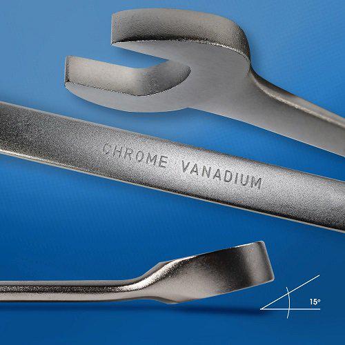 Набір комбінованих ключів S&R 10-17 мм 6 шт. (670062206) - фото 3 Набір комбінованих ключів S&R 10-17 мм 6 шт. (670062206) - фото 3