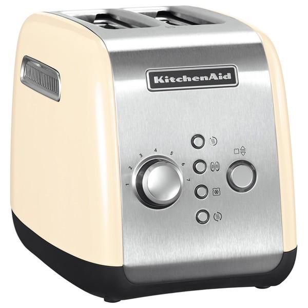 Тостер KitchenAid 5KMT221EAC Кремовий (119508)