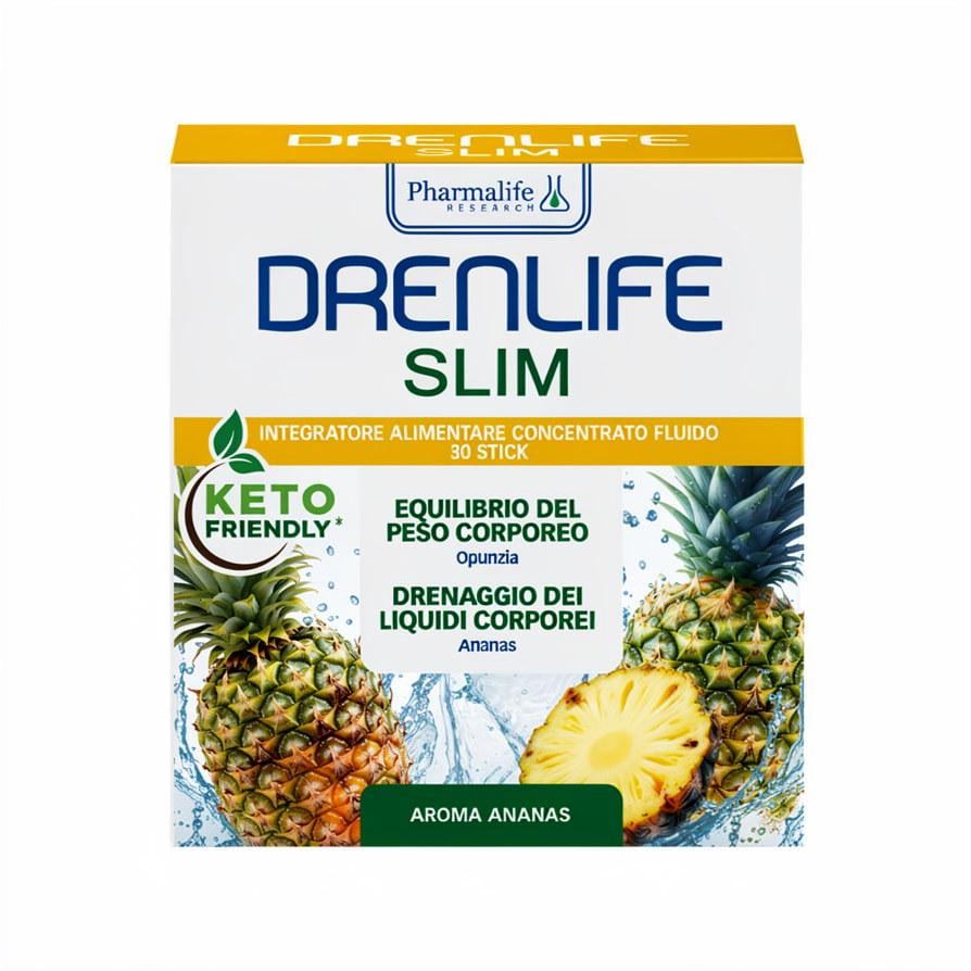 Диетическая добавка для похудения Pharmalife Drenlife Slim 30 стиков по 10 мл (214716)