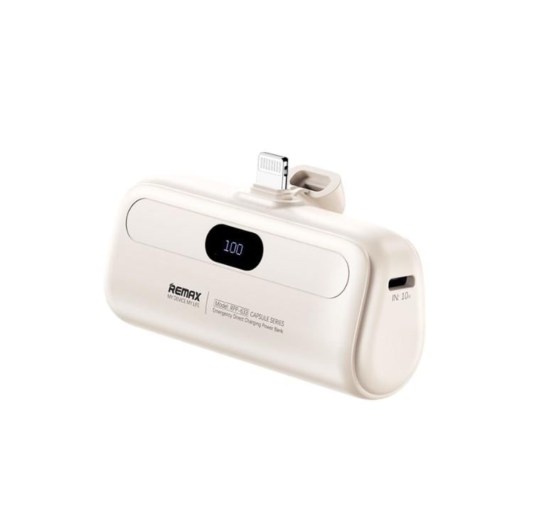 Повербанк Remax RPP-633 5000 Lightning Plug Emergency White (26771812)
