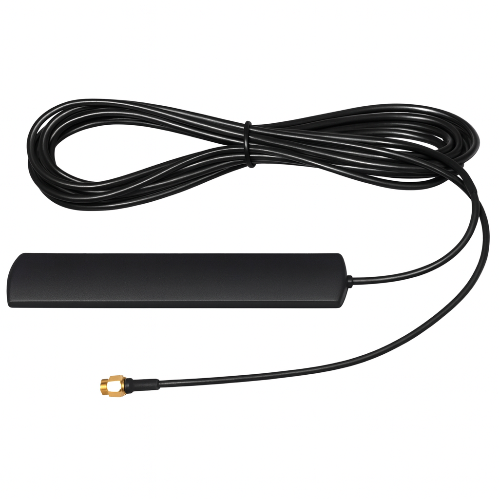 Антенна для улучшения приема GSM-сигнала Tiras ADA-0068-SMA с кабелем 2,5 м 2 дБ Черный (28746071)