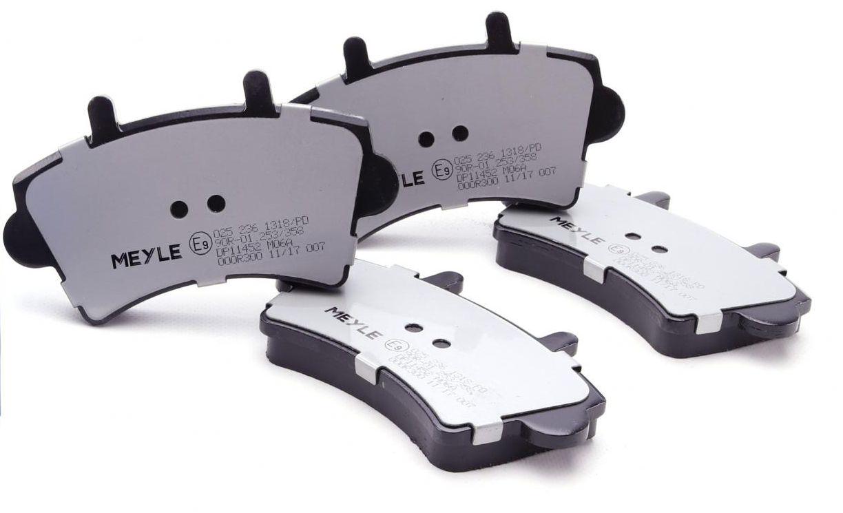 Колодки тормозные передние Meyle для Renault Master 98- R16" (025 236 1318/PD)