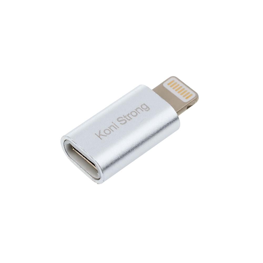 Переходник Koni Strong Micro-USB to Lightning KS-31mi (530234) Переходник Koni Strong Micro-USB to Lightning KS-31mi (530234)