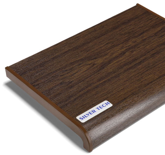 Підвіконня SILVER TECH ПВХ 150 мм Темний Дуб (2686519108) Підвіконня SILVER TECH ПВХ 150 мм Темний Дуб (2686519108)