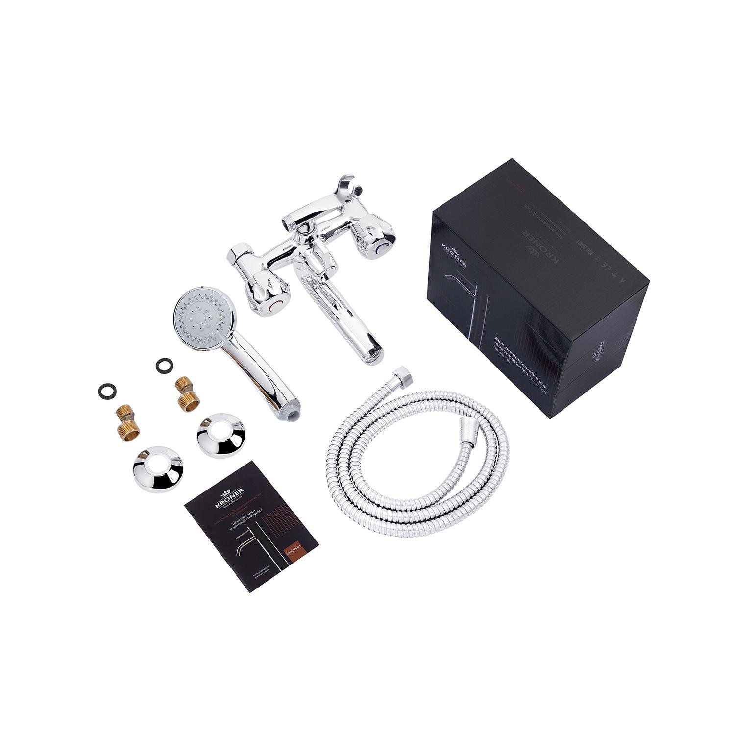 Змішувач для ванни Kroner KRP Hamburg C060 (CV014913) - фото 7