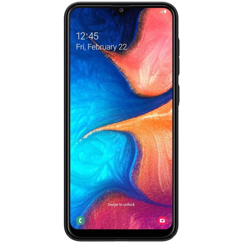 TPU+PC чехол ForFun для Samsung Galaxy A20 / A30 Жрущий режим / Синий - фото 4