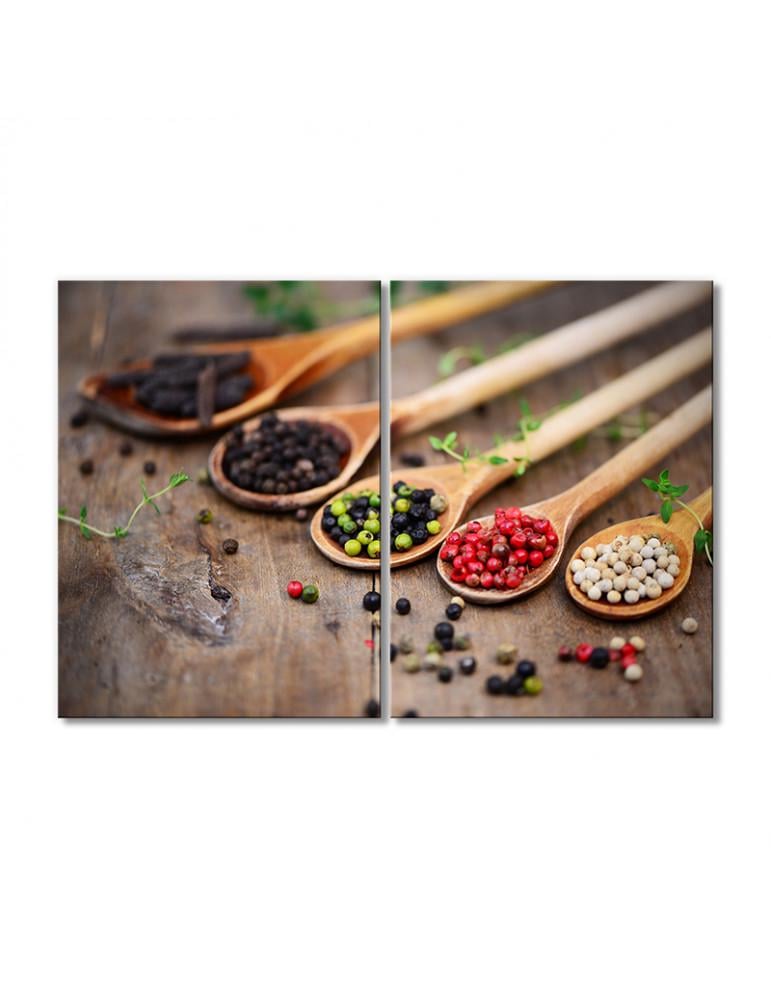 Картина модульная Перец 2 модуля 70x105 см