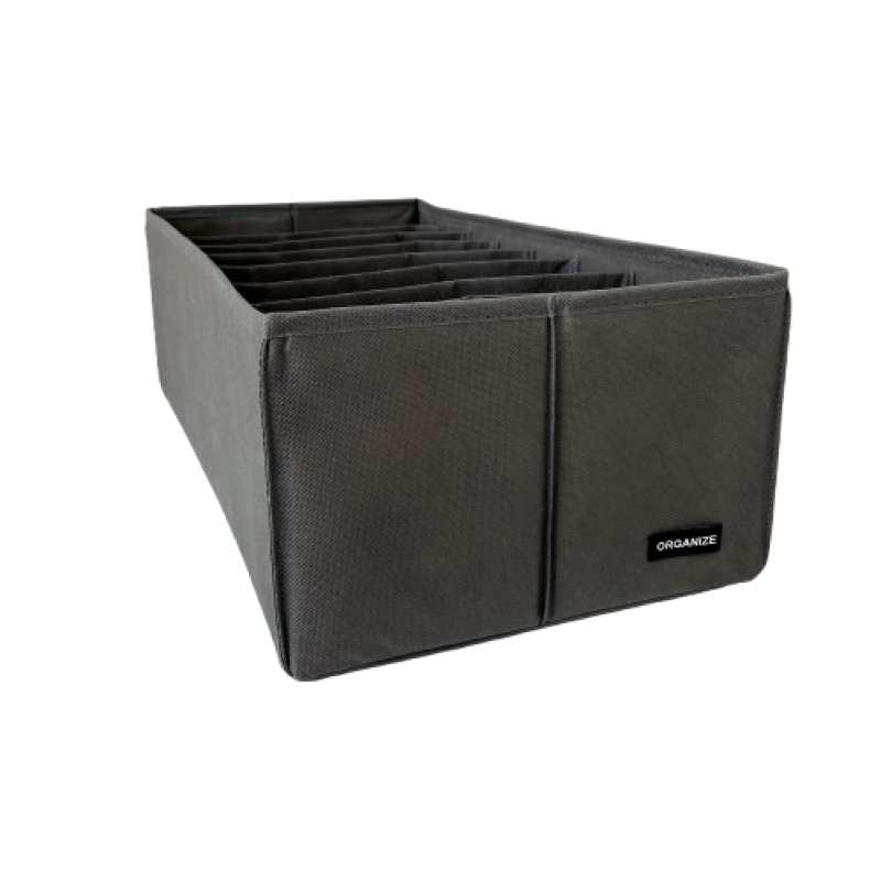 Короб для вертикального хранения одежды 50 см Серый (Hy-50-gr)