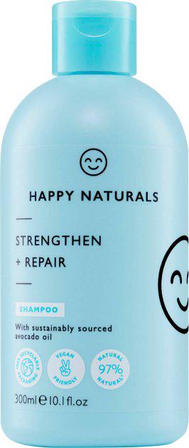 Шампунь для волос Happy Naturals Strengthen And Repair 300 мл (Е-00899)