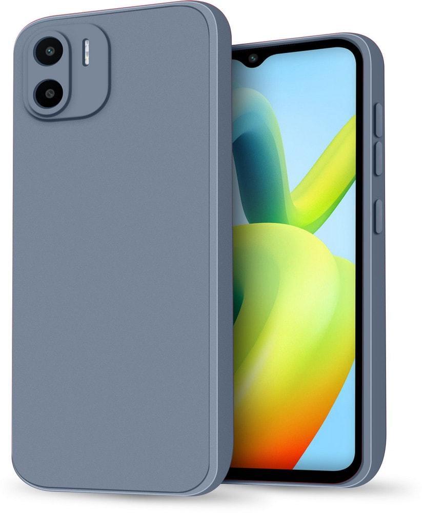 Силиконовый чехол HardCorner Xiaomi Redmi A2 (с микрофиброй) Gray Blue (35418-6D)