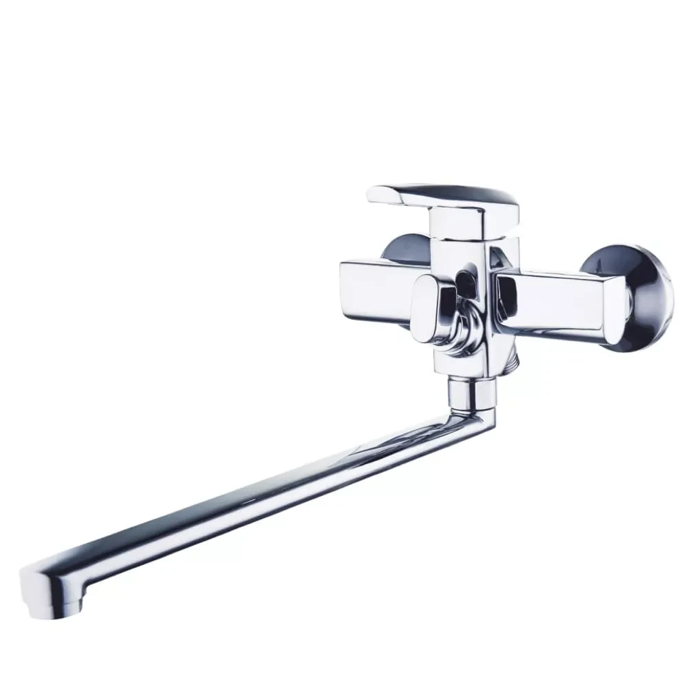 Смеситель для ванны Wezer NOF7 однорычажный с воронкой (2534810754)